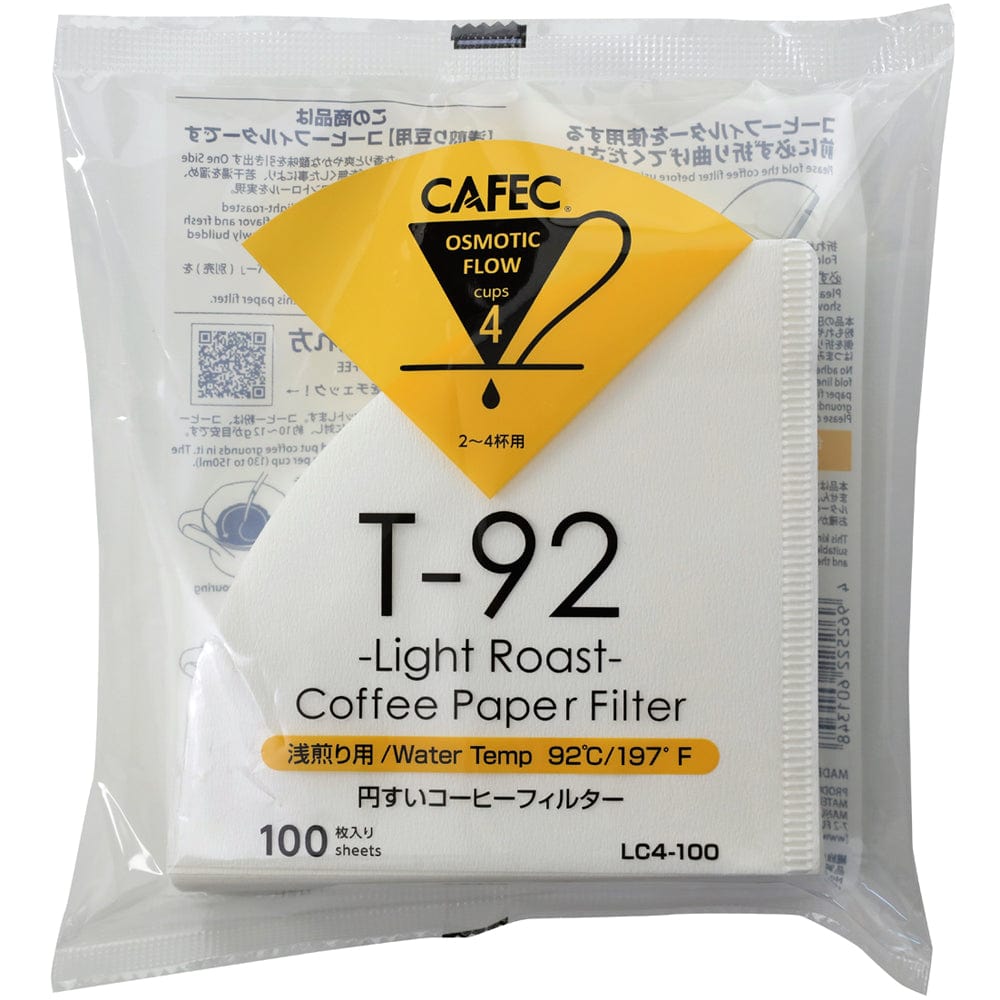 CAFEC Filterpapier Light Roast Coffee Cup 4, 100 Stück - Made in Japan - CA Händlerportal