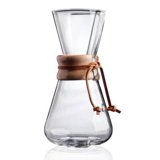 Chemex Glaskaraffe mit Holzmanschette - CA Händlerportal