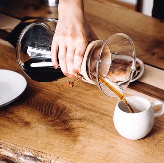 Chemex Glaskaraffe mit Holzmanschette - CA Händlerportal