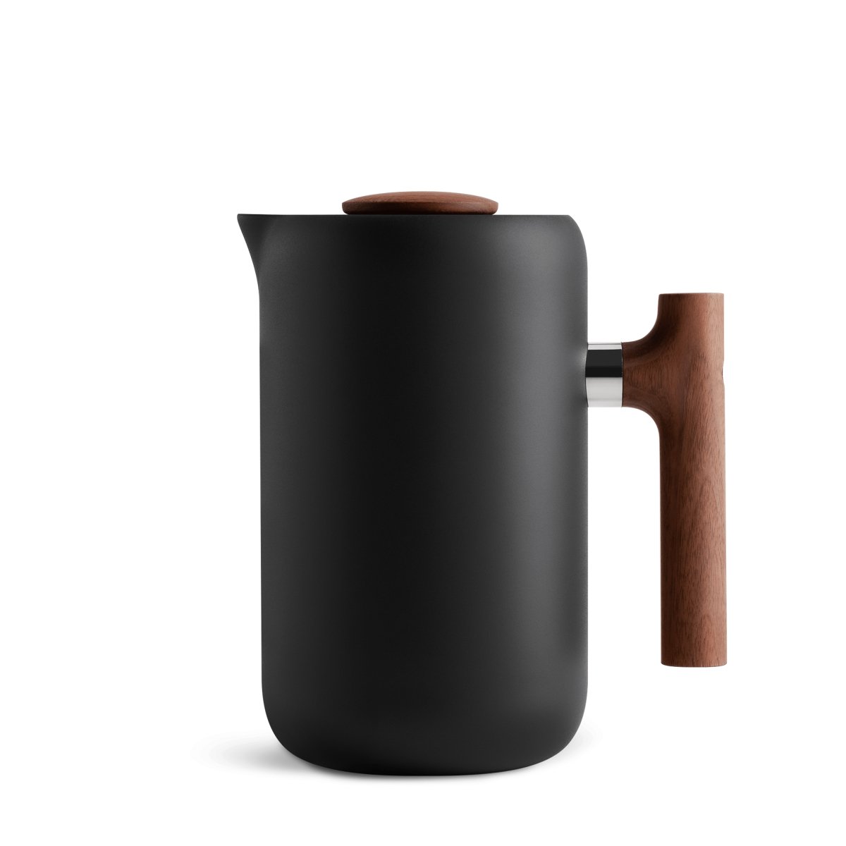 Fellow Clara French Press, Schwarz - Walnuss - CA Händlerportal