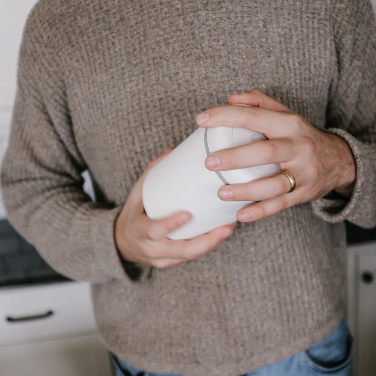 Fellow Atmos Canister Vakuum Aufbewahrungsdose für Kaffeebohnen 700 ml / Matt - Weiß - CA Händlerportal