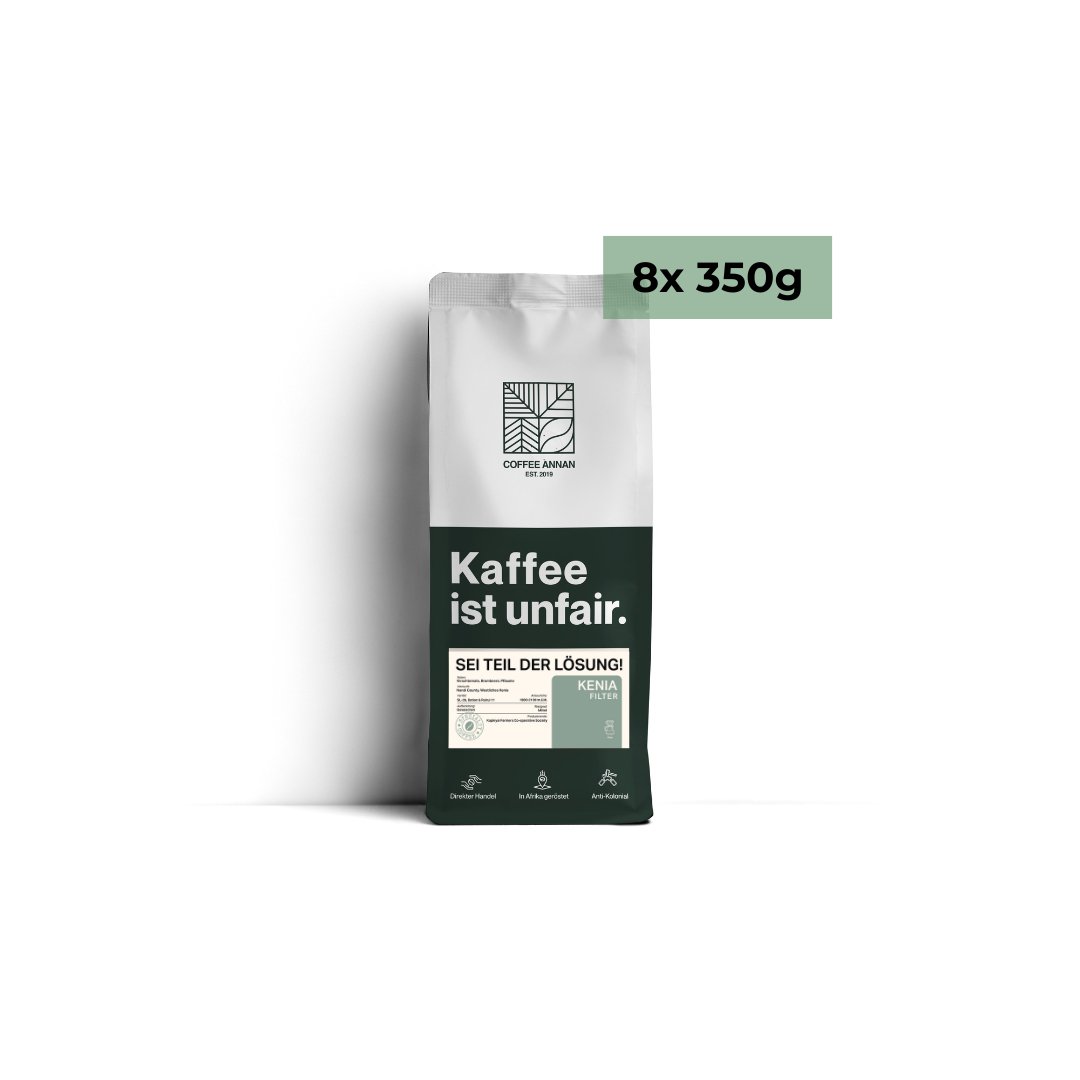 Kenya (8x 350g) | Specialty Coffee | Filter Roast - CA Händlerportal