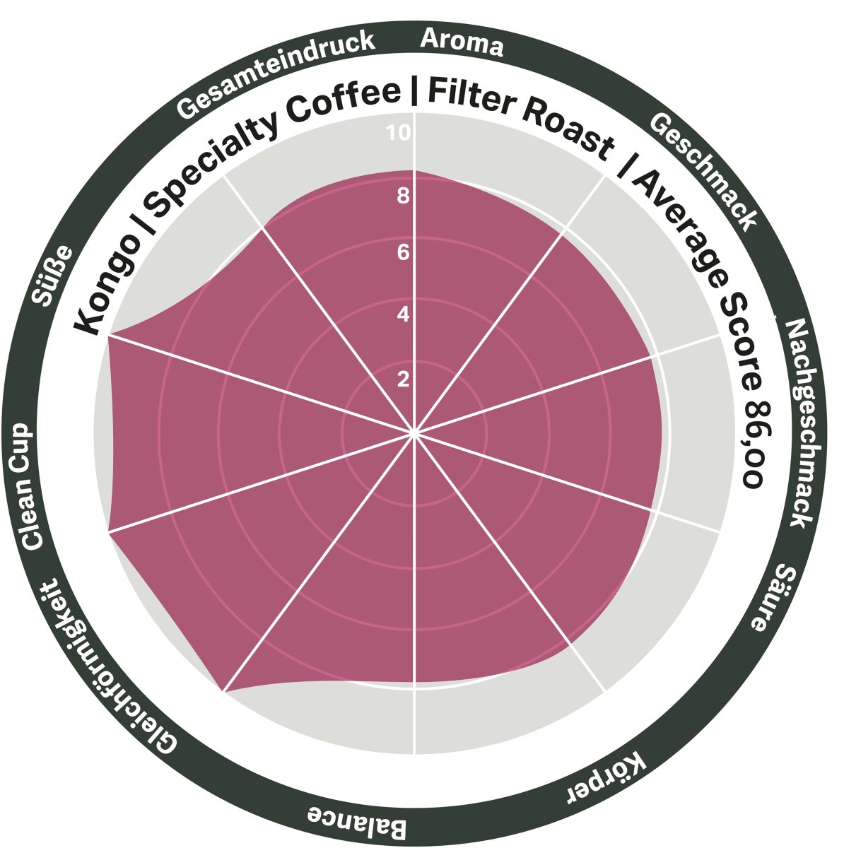 Kongo (8x 350g) | Specialty Coffee | Filter Roast - CA Händlerportal