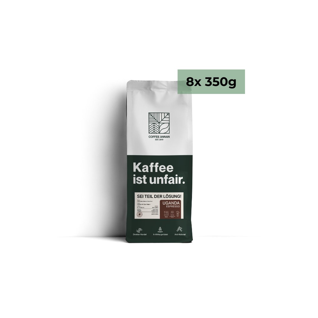 Uganda (8x 350g) | Specialty Coffee | Espresso Roast - CA Händlerportal