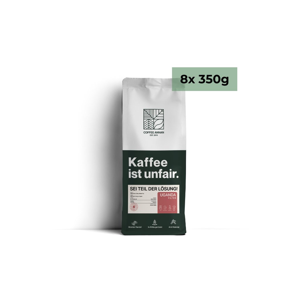 Uganda (8x 350g) | Specialty Coffee | Filter Roast - CA Händlerportal